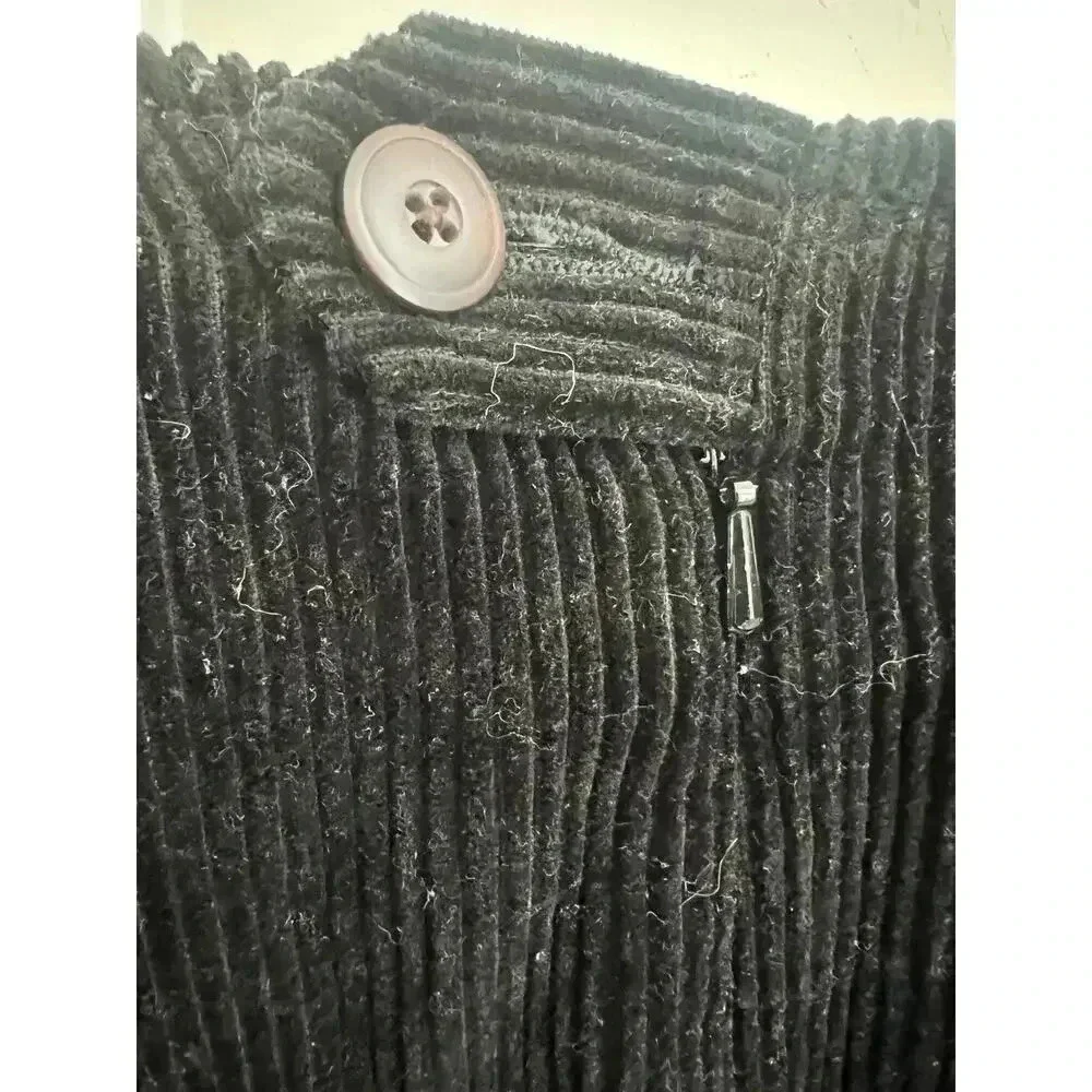 EDDIE BAUER CORDEROY KNEE LENGTH PENCIL SKIRT SIZE 16 - Picture 5 of 6